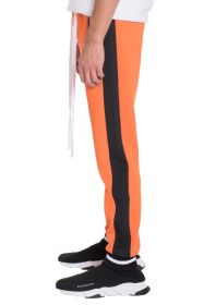 HEAVY WEIGJT SWEAT JOGGERS (Color: Orange, size: S)
