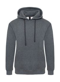 Heavyweight Fleece Pullover Hoodie (Color: CHARCOAL, size: 3XL)