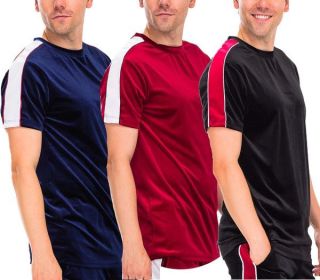 VELVET STRIPE TSHIRT (Color: Red, size: M)