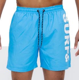 Surf&Beach Swim Trunks Board Shorts (Color: Marina, size: M)