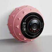Rechargeable High Intensity Vibration Massage Ball for Muscle and Fitness, Electric Fascia Release for Neck, Back and Feet, USB Charging (Color: Pink)
