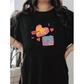 Casual Women's Cotton T-Shirt with Bow Detail - Trendy and Comfortable for Every Season (Style: 323)