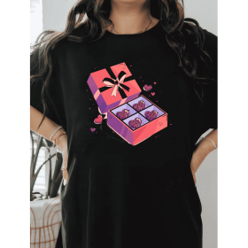 Casual Women's Cotton T-Shirt with Bow Detail - Trendy and Comfortable for Every Season (Style: 324)